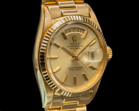 vintage18k gold rolex oyster perpetual day-date|vintage Rolex 18k gold day.